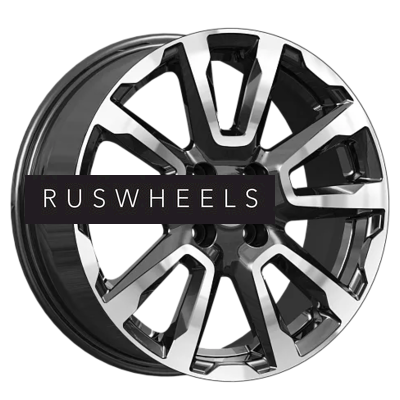 Диски КИК 6,5x16/4x100 ET45 D60,1 КС1026 Алмаз черный