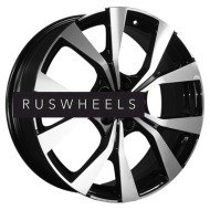 Диски Khomen Wheels 7x19/5x114,3 ET35 D67,1 KHW1906 (JAC JS6) Black-FP Диски Khomen Wheels 7x19/5x114,3 ET35 D67,1 KHW1906 (JAC JS6) Black-FP