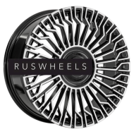 Диски LS FlowForming 8,5x20/6x139,7 ET36 D100,1 RC99 BKF (конус, Колпак+лого)