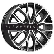 Диски КИК 6x16/4x100 ET49 D54,1 Лилиом-оригинал (КС891) Алмаз черный Диски КИК 6x16/4x100 ET49 D54,1 Лилиом-оригинал (КС891) Алмаз черный