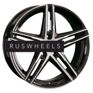 Диски Replay 8x18/5x114,3 ET30 D60,1 LX189 BKF (конус, C570)