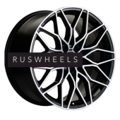 Диски Khomen Wheels 8,5x19/5x114,3 ET30 D60,1 KHW1902 (RX/NX) Black-FP Диски Khomen Wheels 8,5x19/5x114,3 ET30 D60,1 KHW1902 (RX/NX) Black-FP
