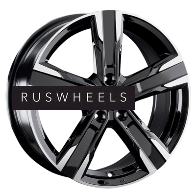 Диски Replay 7,5x19/5x114,3 ET35 D60,1 CHG20 BKF (конус, C570)