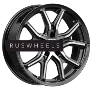 Диски iFree 6,5x17/5x114,3 ET35 D67,1 Страйк (КС1080) Блэк Джек