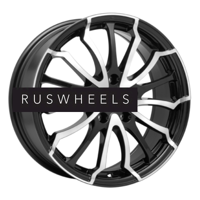 Диски iFree 7x17/5x114,3 ET38 D66,1 Фриман Блэк Джек