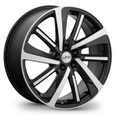 Диски iFree Original 7,0\R18 5*114.3 ET33 d67.1 Алмаз черный