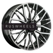 Диски LS Forged 9x22/6x139,7 ET30 D100,1 LS FG33 BKF (конус, Колпак+лого)