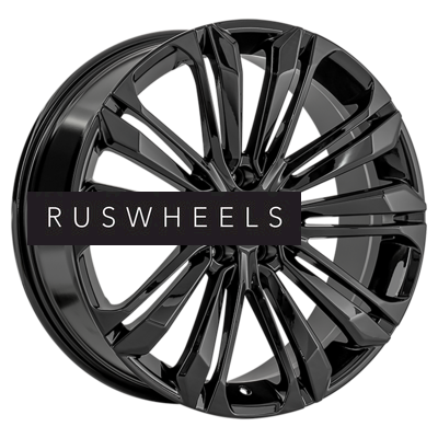 Диски Replay 8x20/5x114,3 ET30 D60,1 LX222 BK (конус, C570)