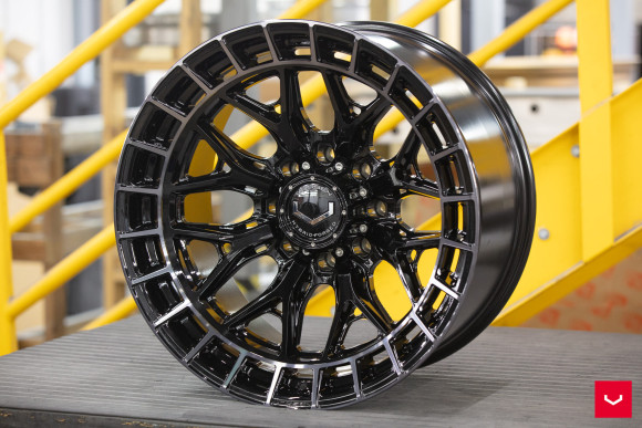 Диски Vossen HFX-1 24x12, Цвет: Tinted Gloss Black (8 болтов)