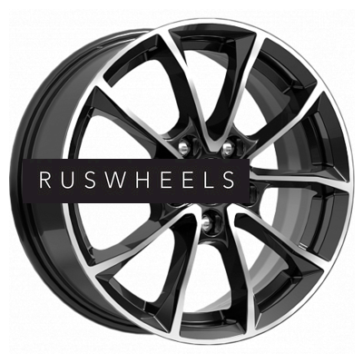 Диски iFree 6,5x16/5x114,3 ET46 D67,1 Джет (КС914) Блэк Джек