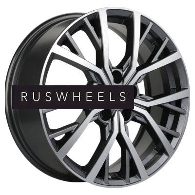 Диски Khomen Wheels 7x18/5x114,3 ET40 D64,1 KHW1806 (Haval F7/F7x) Gray-FP