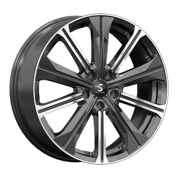 Диски СКАД Premium 7,0\R19 5*108 ET45 d60.1 Diamond Black Gris Диски СКАД Premium 7,0\R19 5*108 ET45 d60.1 Diamond Black Gris