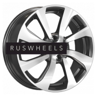 Диски КИК 6x16/4x100 ET37 D60,1 КС893 Алмаз черный