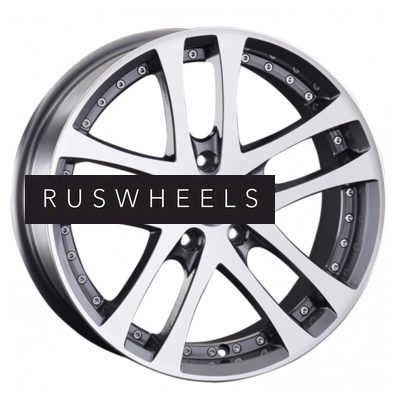 Диски LS 7,5x17/4x100 ET38 D60,1 919 GMF (конус)