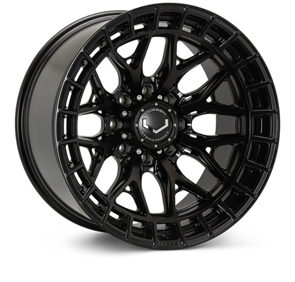 Диски Vossen HFX-1 22x10, Цвет: Satin Black (8 болтов)