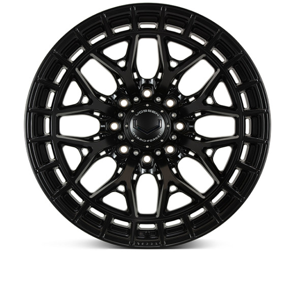 Диски Vossen HFX-1 22x10, Цвет: Satin Black (8 болтов)