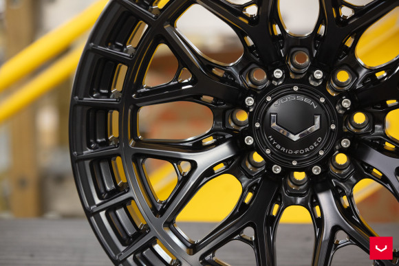 Диски Vossen HFX-1 24x12, Цвет: Satin Black (8 болтов)