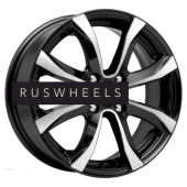 Диски iFree 6x15/4x108 ET30 D65,1 Дайс (КС696) Блэк Джек