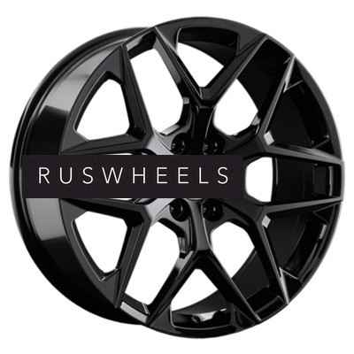 Диски LS 9x22/6x139,7 ET30 D100,1 1372 BK (конус, Колпак+лого)