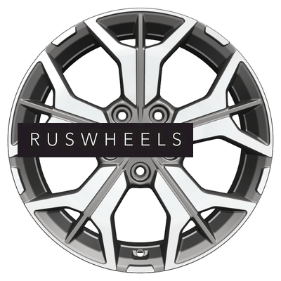 Диски Khomen Wheels 7x17/5x112 ET40 D57,1 KHW1715 (Kodiaq/Tiguan) Gray-FP Диски Khomen Wheels 7x17/5x112 ET40 D57,1 KHW1715 (Kodiaq/Tiguan) Gray-FP