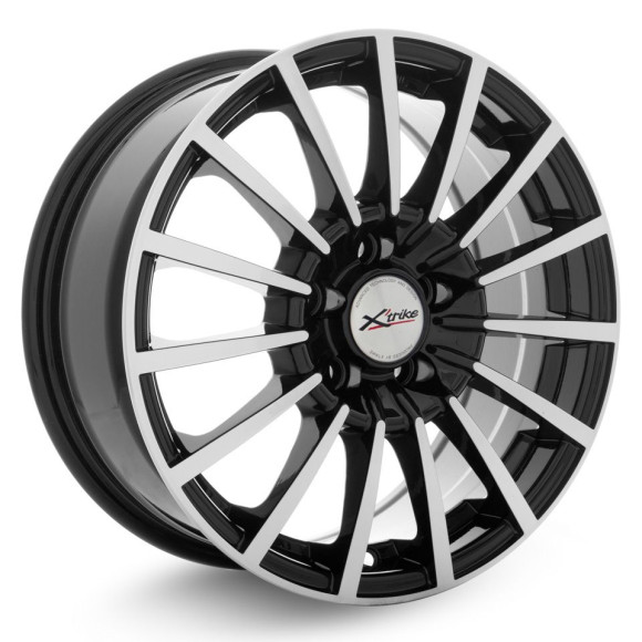 Диски Xtrike 6.5\R15 5*108 ET50 d63.35 BK/FP Диски Xtrike 6.5\R15 5*108 ET50 d63.35 BK/FP