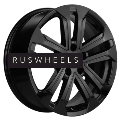 Диски Khomen Wheels 7x18/5x110 ET50 D63,3 KHW1803 (CS35/CS35 Plus) Black