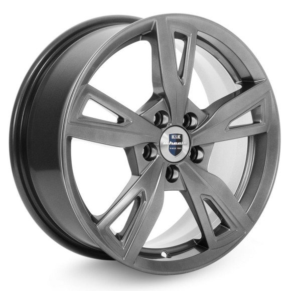 Диски КиК 6.5\R16 5*114.3 ET50 d66.1 Дарк платинум Диски КиК 6.5\R16 5*114.3 ET50 d66.1 Дарк платинум