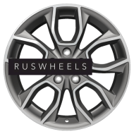 Диски Khomen Wheels 7x17/5x114,3 ET47 D67,1 KHW1713 (SantaFe) Gray-FP