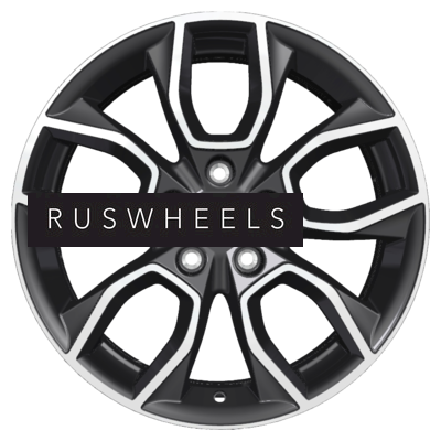 Диски Khomen Wheels 7x17/5x114,3 ET48 D67,1 KHW1713 (Kia K5) Black-FP