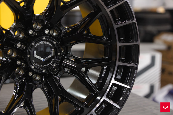 Диски Vossen HFX-1 22x10, Цвет: Tinted Gloss Black (8 болтов)