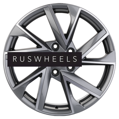 Диски Khomen Wheels 7x17/5x108 ET50 D63,3 KHW1714 (Kuga/Focus) Gray-FP Диски Khomen Wheels 7x17/5x108 ET50 D63,3 KHW1714 (Kuga/Focus) Gray-FP