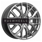 Диски КИК 6x16/4x98 ET35 D58,5 Лилиом (КС891) Дарк платинум Диски КИК 6x16/4x98 ET35 D58,5 Лилиом (КС891) Дарк платинум