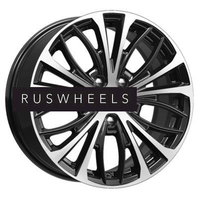 Диски КИК 7,5x17/5x114,3 ET50 D67,1 КС873 Алмаз черный
