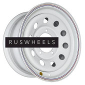 Диски Off-Road Wheels 8x16/5x139,7 ET-25 D110 УАЗ Белый
