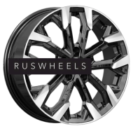 Диски КИК 6,5x17/5x108 ET43 D65,1 Морейн (КС1046) Алмаз черный