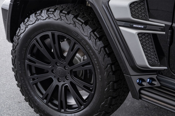 Увеличение клиренса Brabus для G63 (W463A) Увеличение клиренса Brabus для G63 (W463A)