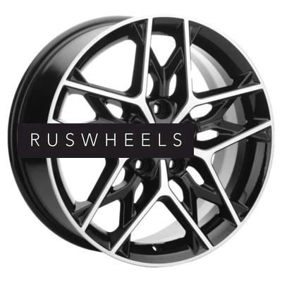 Диски Khomen Wheels 7x17/5x110 ET46 D63,3 KHW1709 (Changan CS35 Plus) Black-FP