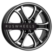 Грузовые диски K&K 7,5x18/6x114,3 ET30 D66,1 Балеар (КС727) Алмаз черный Грузовые диски K&K 7,5x18/6x114,3 ET30 D66,1 Балеар (КС727) Алмаз черный