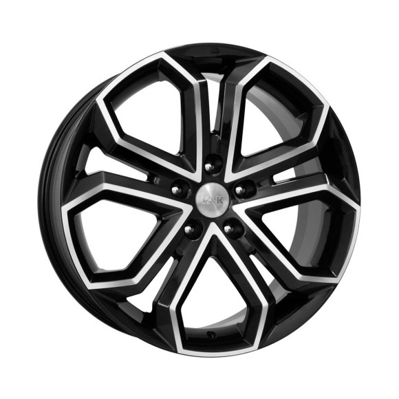 Диски КиК 8.5\R19 5*114.3 ET45 d67.1 Алмаз черный Диски КиК 8.5\R19 5*114.3 ET45 d67.1 Алмаз черный