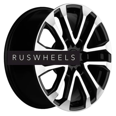 Диски Khomen Wheels 7,5x18/6x139,7 ET38 D67,1 KHW1805 (L200) Black-FP