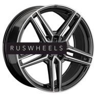 Диски LS FlowForming 8,5x19/5x114,3 ET30 D67,1 RC79 BKF (конус)