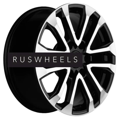 Диски Khomen Wheels 7,5x18/6x139,7 ET46 D67,1 KHW1805 (Pajero) Black-FP Диски Khomen Wheels 7,5x18/6x139,7 ET46 D67,1 KHW1805 (Pajero) Black-FP