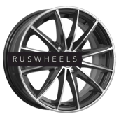 Диски КИК 6x15/4x100 ET50 D60,1 Пойнт Бланк-оригинал (KC884) Алмаз черный SK