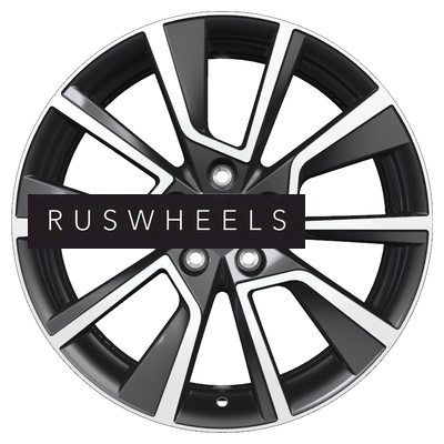 Диски Khomen Wheels 7x18/5x112 ET45 D57,1 KHW1802 (Karoq) Black-FP
