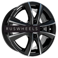 Диски СКАД 5,5x14/4x100 ET43 D60,1 Мальта (КЛ248) Алмаз (АРС 014 black)