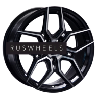 Диски LS 8,5x20/5x114,3 ET40 D60,1 1266 BKF (конус)