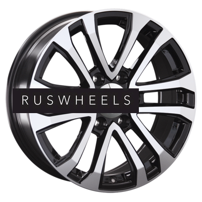 Диски Replay 7,5x18/6x139,7 ET42 D100,1 HV48 BKF (пш)