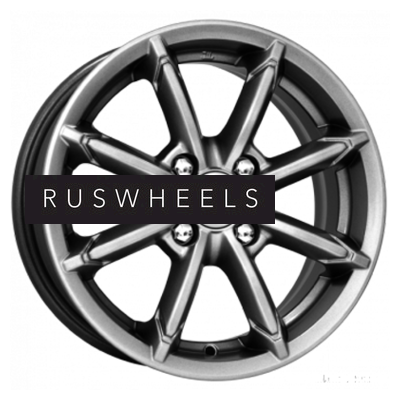 Диски КИК 6x14/4x100 ET40 D67,1 Sportline (КС603) Дарк платинум