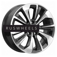 Диски КИК 7x17/5x114,3 ET40 D66,1 Авиор (КС936) Алмаз черный Диски КИК 7x17/5x114,3 ET40 D66,1 Авиор (КС936) Алмаз черный