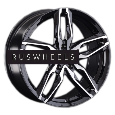 Диски Replay 7,5x17/5x112 ET52 D66,6 MR196 BKF (конус, C570)